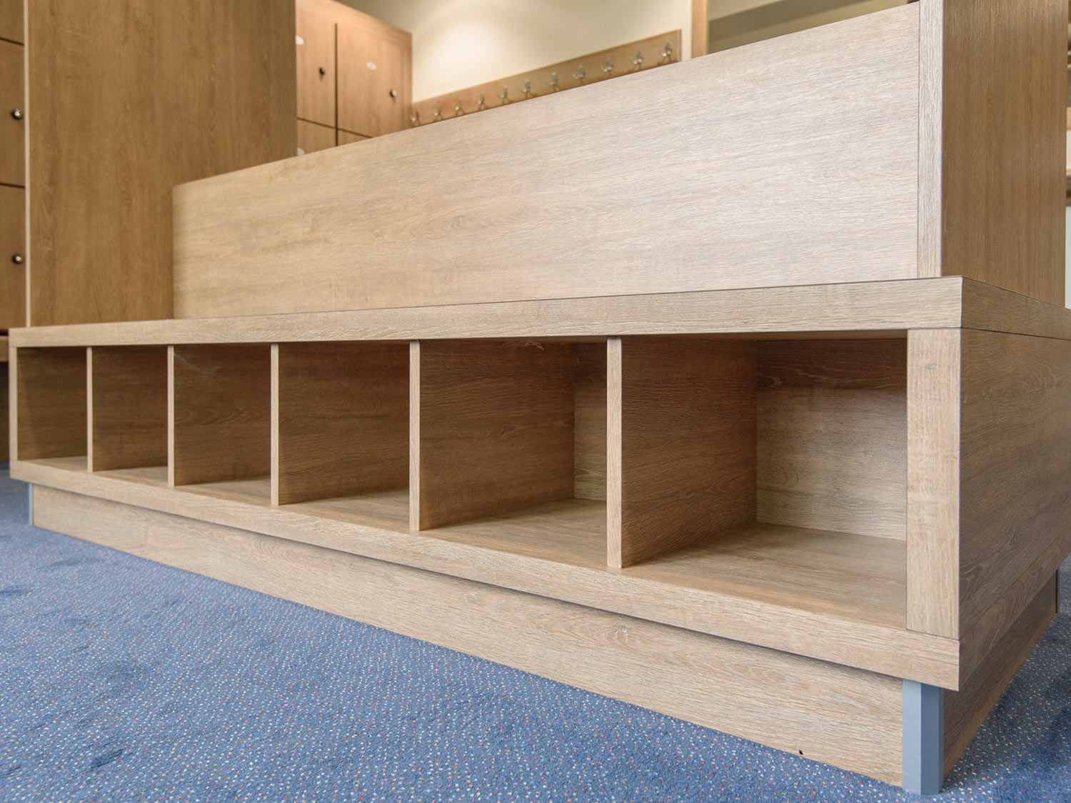Changing Benches with Storage